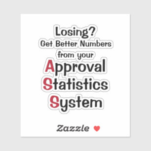 Sticker Système statistique d'approbation
