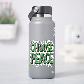 Sticker T-Shirt "Choisissez la paix" – Message simple et p