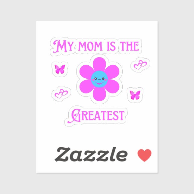 Sticker T-shirt foncé de base (Feuille)