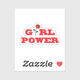 Sticker T-shirt Girl Power - Femmes féministes fantastique