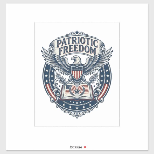 Sticker T-shirt graphique vectoriel du club de lecture pat (Feuille)