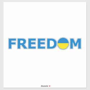 Sticker T-shirt Liberté pour l'Ukraine