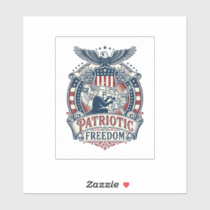 Sticker T-shirt vectoriel pour amateur de puzzles patrioti
