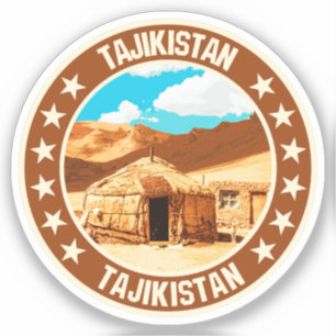 Sticker Tadjikistan
