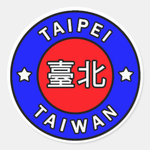 sticker Taipei Taiwan