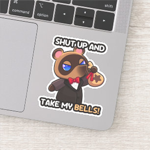 Sticker Tais-toi et prends mes cloches ! -Autocollant