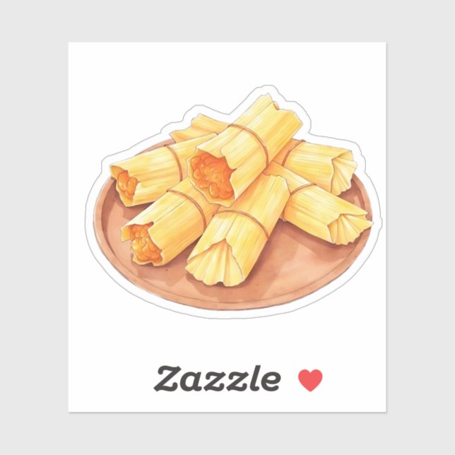 Sticker Tamales (Feuille)