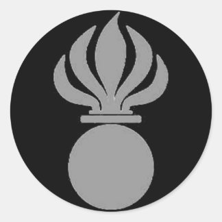 Sticker tank grenadier bomb (gray)