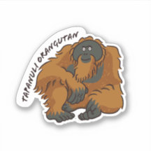 Sticker "Tapanuli Orangutan"