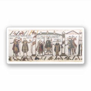 Sticker Tapisserie de Bayeux - Coronation de King Harold
