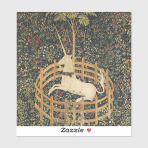 Sticker Tapisseries Unicorne Tapisserie classique