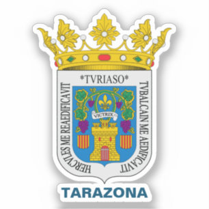 Sticker Tarazona (Aragon, Espagne), blason