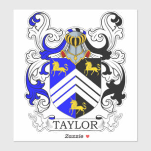 Sticker Taylor Family Crest
