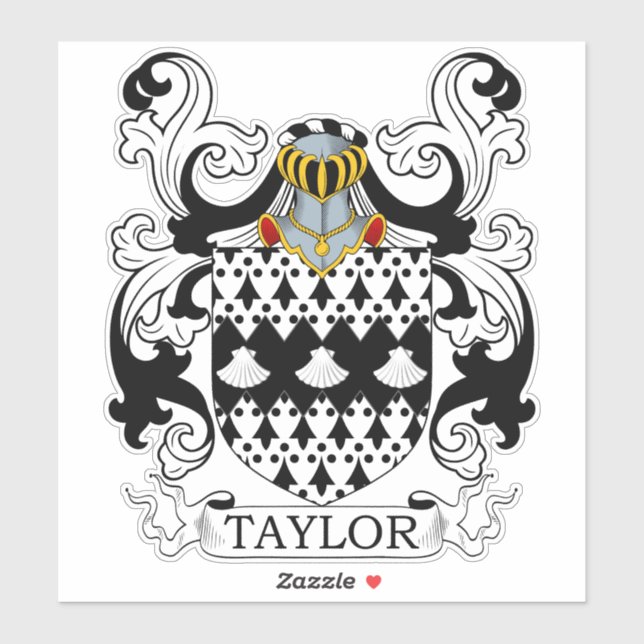 Sticker Taylor Family Crest (Feuille)