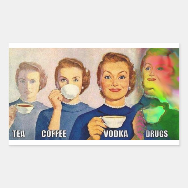 sticker,tea,coffe,vodka,drugs sticker (Front)