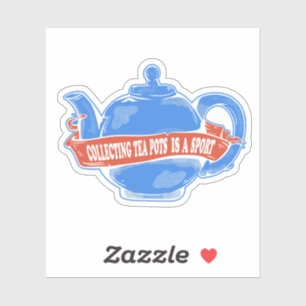 Sticker Teapot Collecte de théières