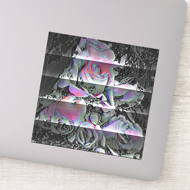 Sticker Techno Bouquet (Détail)