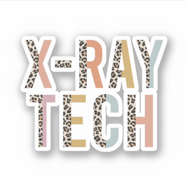 Sticker Technologie de rayons X, Technologue de rayons X C (Devant)