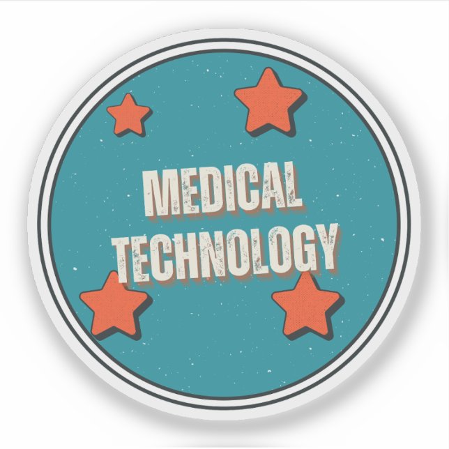 Sticker Technologie Médicale (Devant)