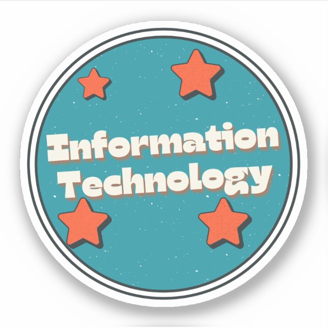 Sticker Technologies de l'information (Devant)