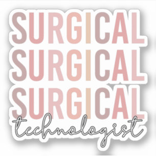 Sticker Technologue chirurgical Technique chirurgicale Tec