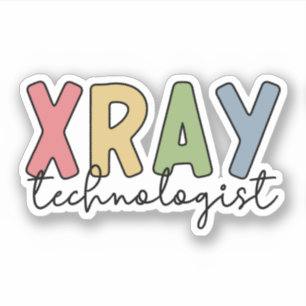Sticker Technologue Xray Radiologie Technologie X Cadeaux