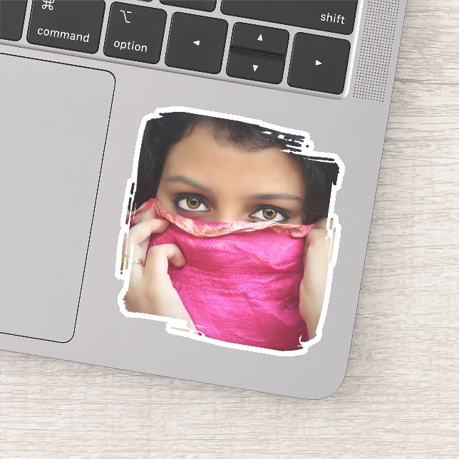 Sticker Télécharger l'autocollant photo (Détail)