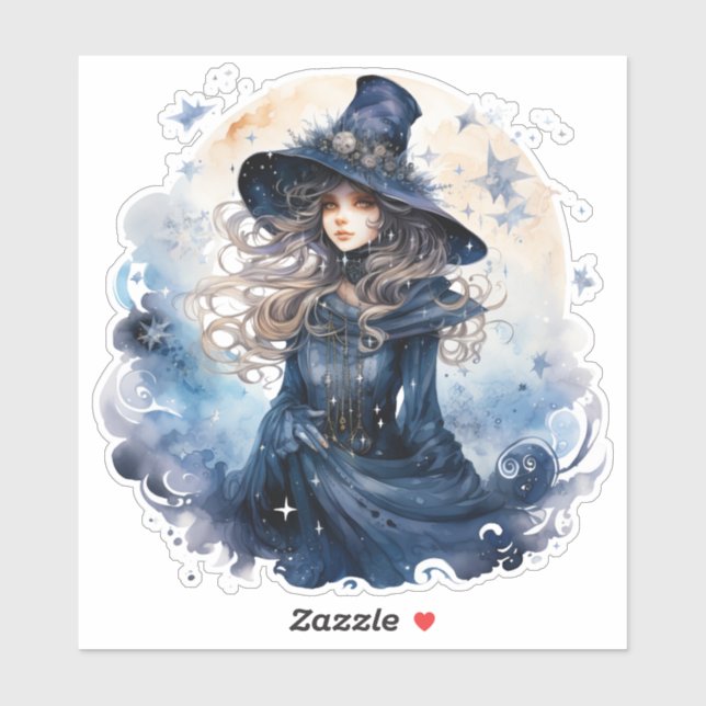 STICKER TÉMOIN BLEU [3] (Feuille)