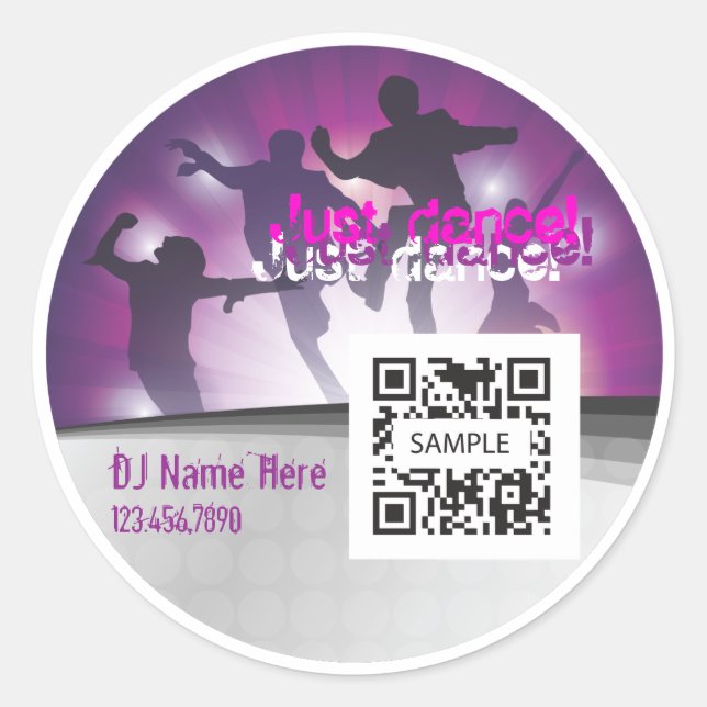 Sticker Template Dance (Front)