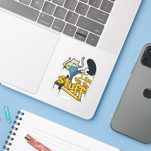 Sticker Temps d'aventure Finn "Je Suis Dans Ce Genre De