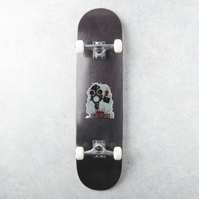Sticker Temps de révolte (Skateboard)