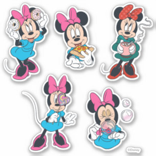 Sticker Tendance de l'été et de l'automne de Minnie