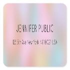 tendance élégante Pastel Colors Modèle moderne