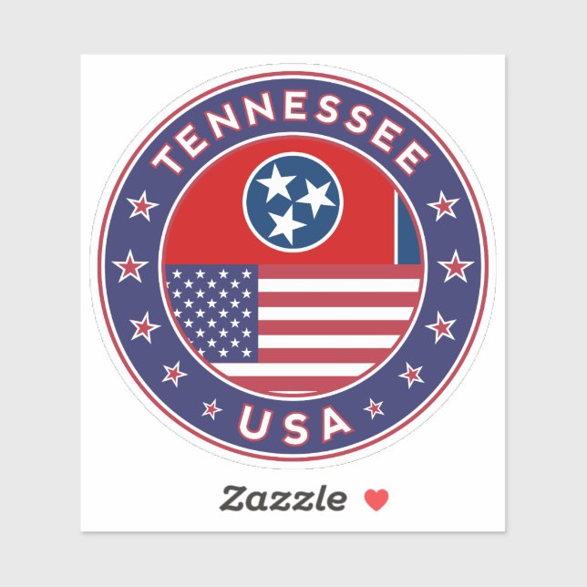 Sticker Tennessee (Feuille)
