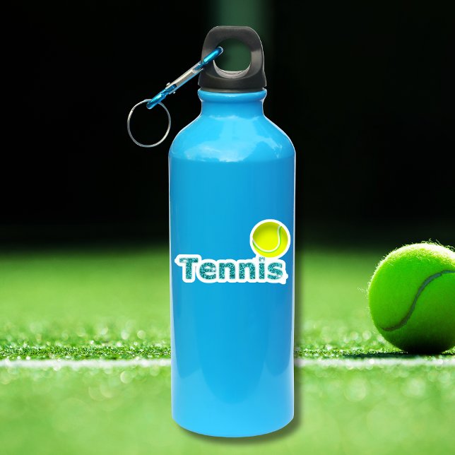 Sticker Tennis Vert parties scintillant Avec Bal De Tennis (Créateur téléchargé)