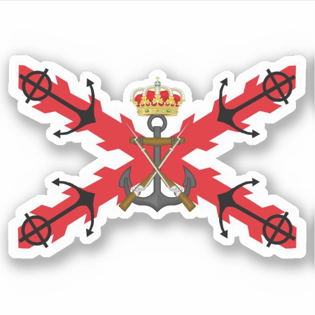 Sticker Tercio de Armada (Marines Espagnols) (Devant)
