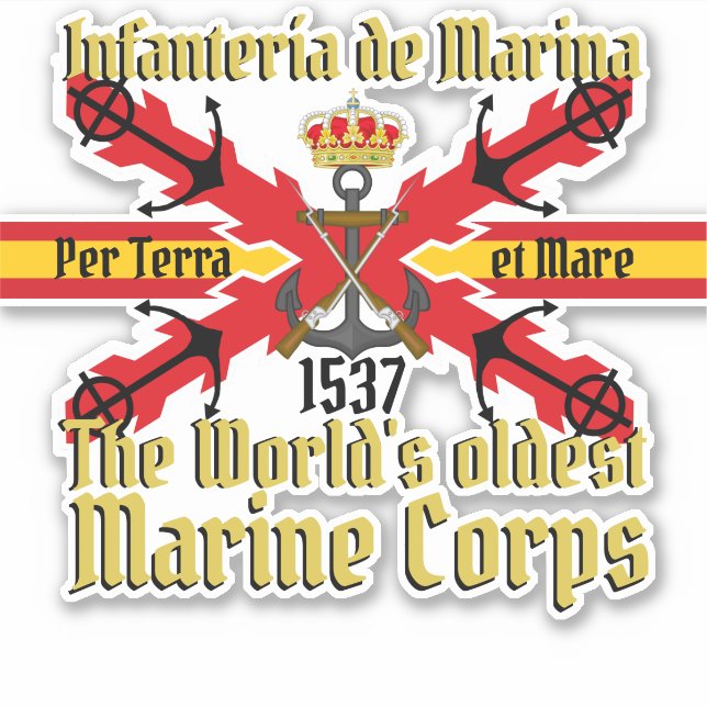 Sticker Tercio de Armada (Marines Espagnols) (Devant)