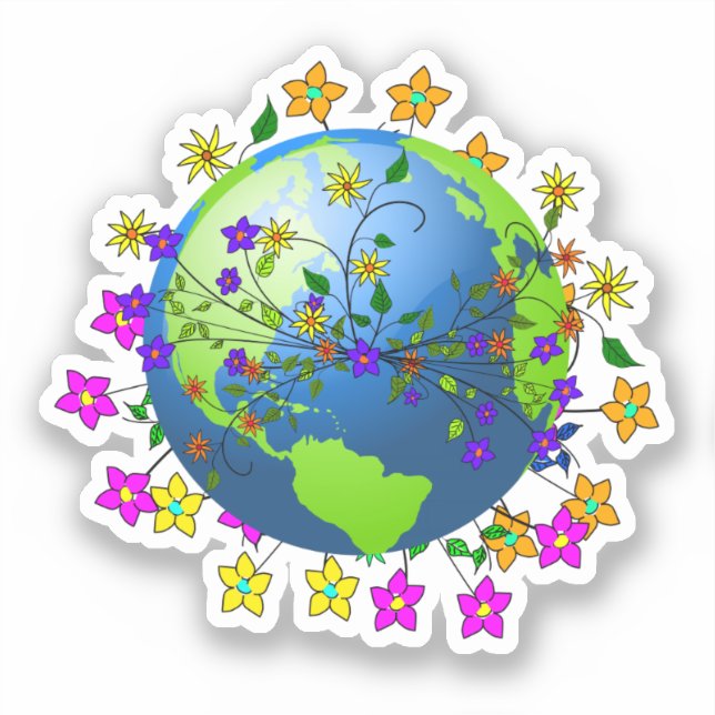 Sticker Terre mère (Recto)