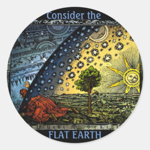 Sticker Terre Plate