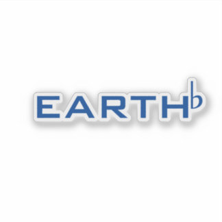 Sticker Terre plate