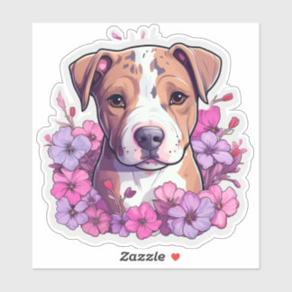 Sticker Terrier Puppy