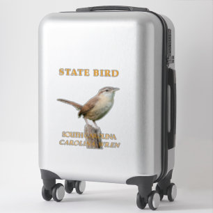 Sticker Territoire De La Caroline Du Sud Oiseau Le Thryoth