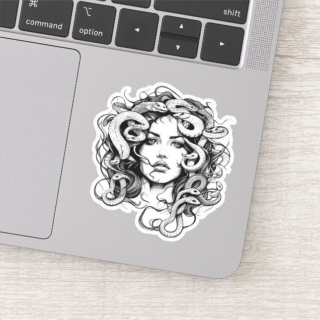 Sticker Tête de Medusa (Détail)