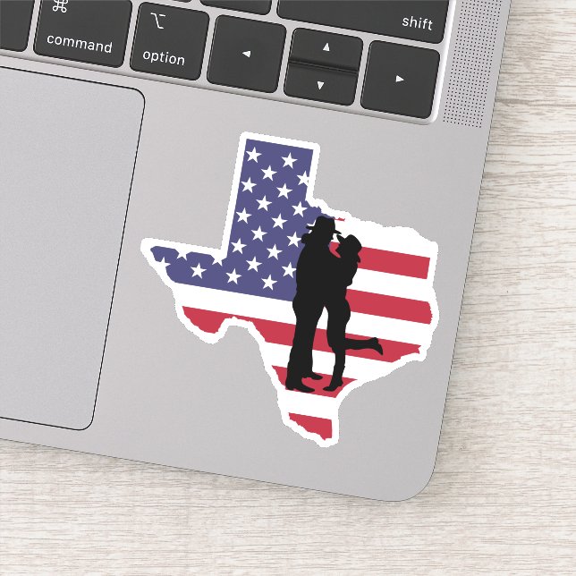 Sticker texan pur (Détail)