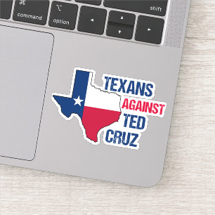 Sticker Texans contre l'ordinateur portable Ted Cruz