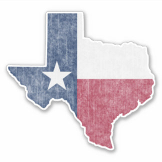Sticker Texas Lone Star Vintage Austin Dallas Houston