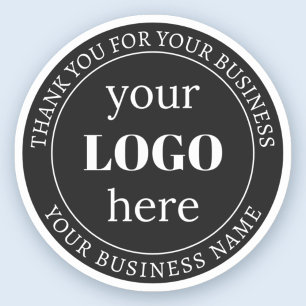 Sticker Texte modifiable et votre logo ou autre conception