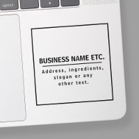 Texte noir sur transparent clair