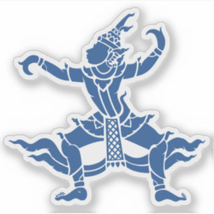 Sticker ⚠ thaïlandais de signe de la Thaïlande de ⚠ 