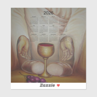 Sticker The Bread of Life: Holy Eucharist 2026 Calendar